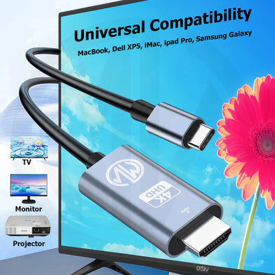 USB-C to HDMI Cable (2 Meter)