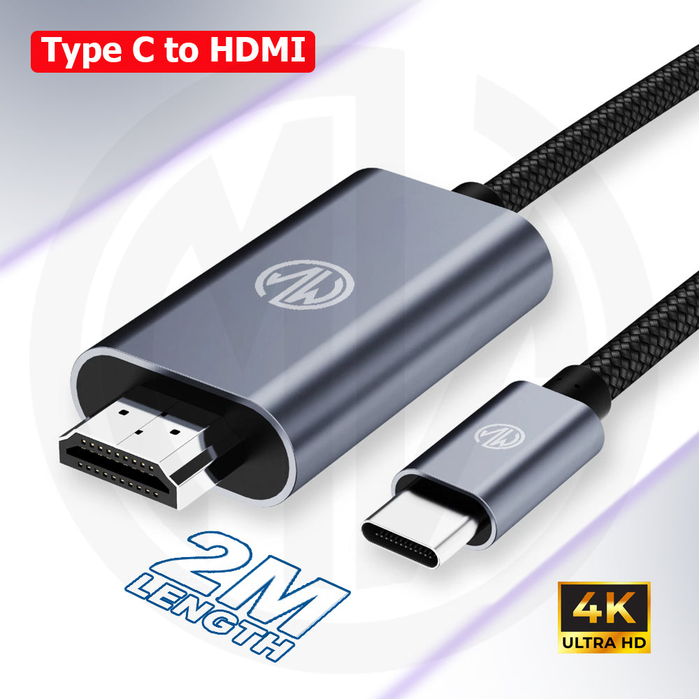 USB-C to HDMI Cable (2 Meter)