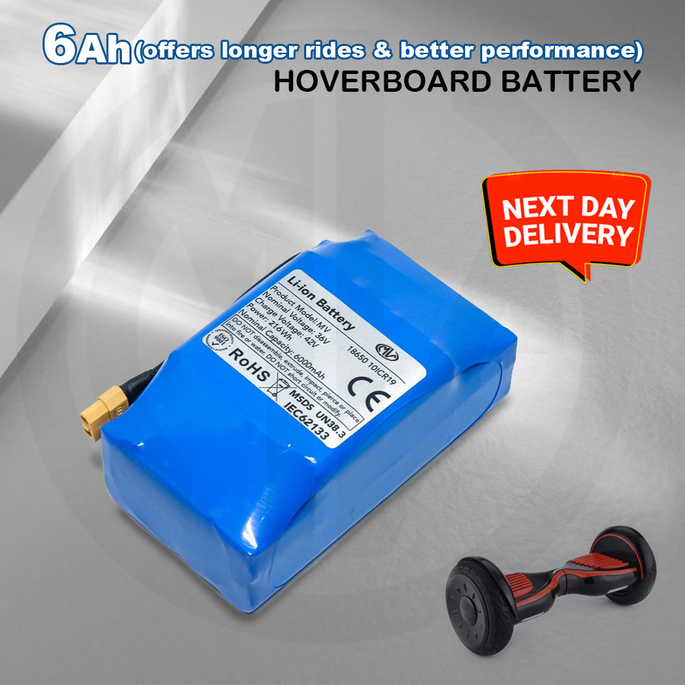 Segway Hoverboard 36V 4.4Ah/6Ah Battery
