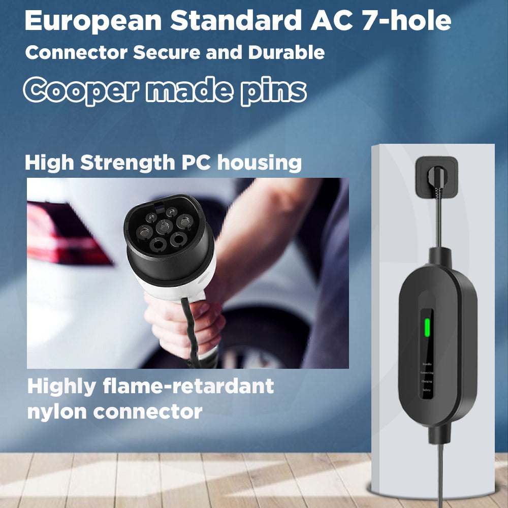 EV type 2 13A 3.5kW Charger